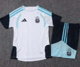 2026-27 Argentina White Player Version Training Short Suit (球员短套装)#D2603