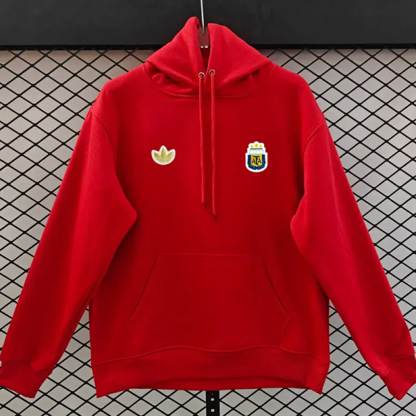2026-27 Argentina Red Hoody 红色(加绒)