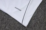 2025-26 Real Madrid White Training Short Suit #D25274