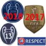 2018-2019 Real Madrid Away Player Version 球员 Retro Soccer Jersey