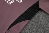 2025-26 Real Madrid Gray Purple Training Short Suit #D25279