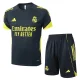 2025-26 Real Madrid Dark gray Training Short Suit