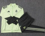 2025-26 Real Madrid Light green Kids Jacket Tracksuit #E25217(童装)