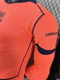 25-26 Barcelona Third Long Sleeve Player Version Soccer Jersey (长袖球员)