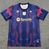 25-26 Barcelona Blue Red Training shirts