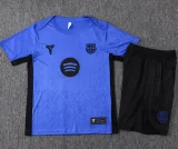 25-26 Barcelona Purple Training Short Suit #D25225