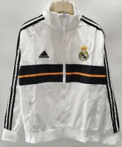 2013-2014 Real Madrid White Retro Windbreaker