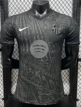 2025-26 Barcelona Grey Black Special Edition Player Version Training Shirts