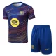 25-26 Barcelona  Fancy blue Training Short Suit #D25226