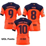 25-26 Barcelona Third Long Sleeve Player Version Soccer Jersey (长袖球员)