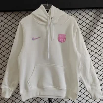 2025-26  Barcelona White Hoody 白色(加绒)