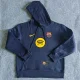2025-26  Barcelona Royal blue Hoody 宝蓝色(加绒)