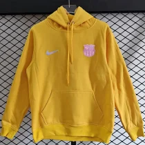 2025-26  Barcelona Yellow Hoody 黄色(加绒)
