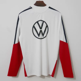 2026-27 Germany White Top Half Pull Tracksuit (半拉上衣)