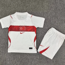2026-27 Turkey Home Kids Soccer Jersey
