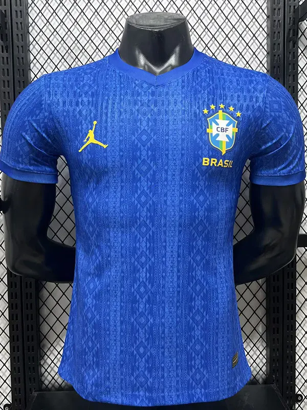2026-27 Brazil Blue Special Edition Player Version Soccer Jersey (JD) Item