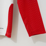2026-27 Germany White Top Half Pull Tracksuit (半拉上衣)