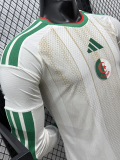 2026-27 Algeria Home Long Sleeve Player Version Soccer Jersey (长袖球员)无星