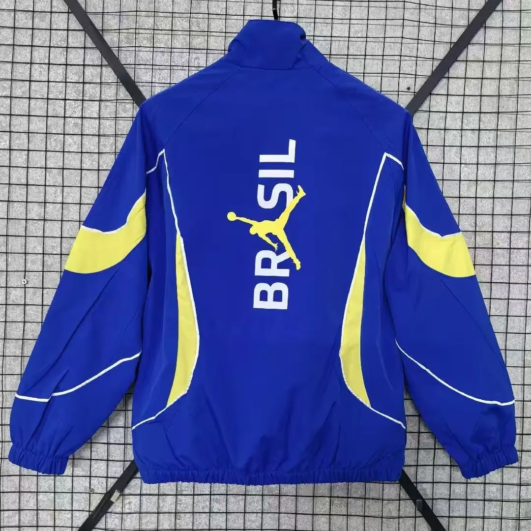 Diff Blue Color US$ 30.00 - 2026-27 Brazil Blue Windbreaker - www.okkinetic.com