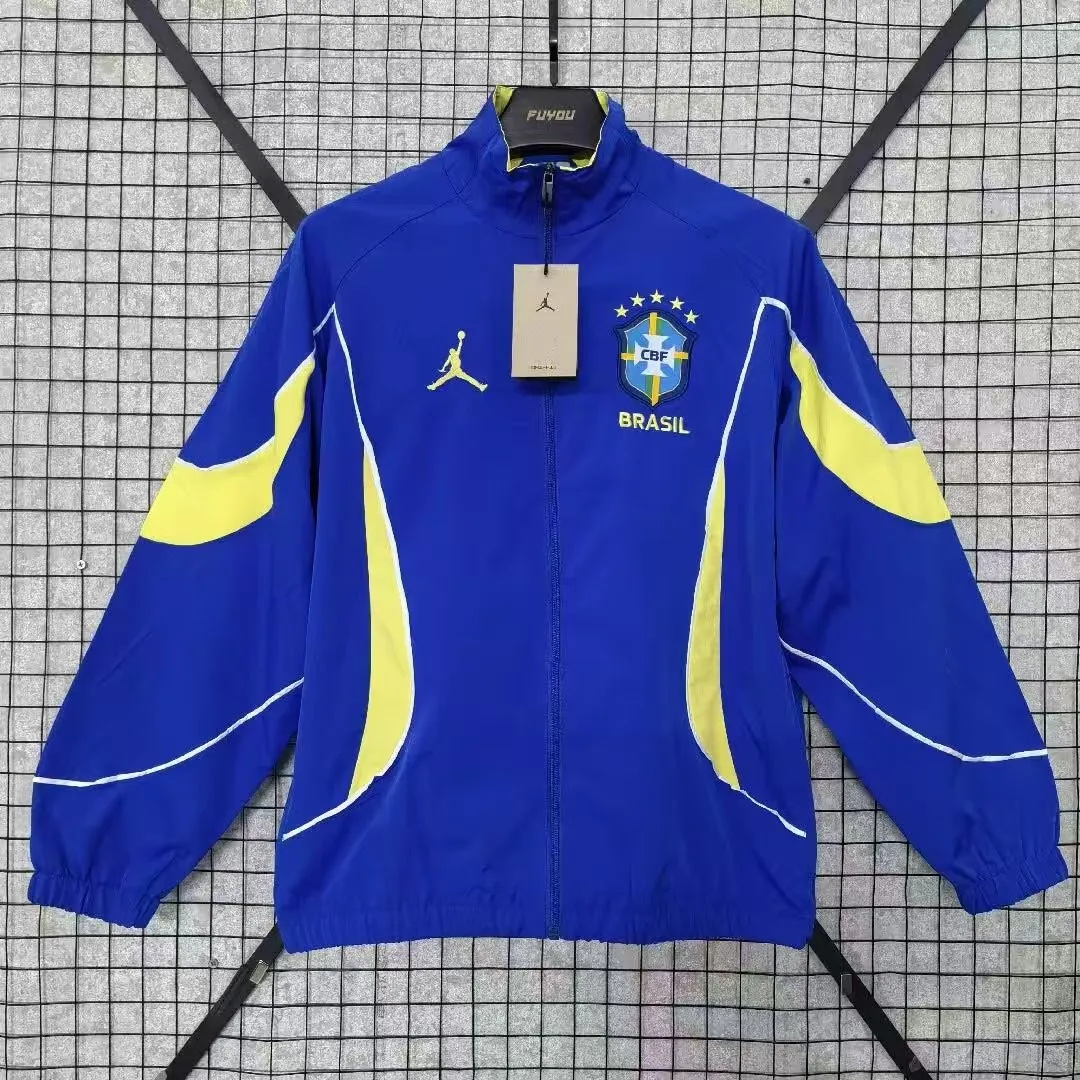Diff Blue Color US$ 30.00 - 2026-27 Brazil Blue Windbreaker - www.okkinetic.com