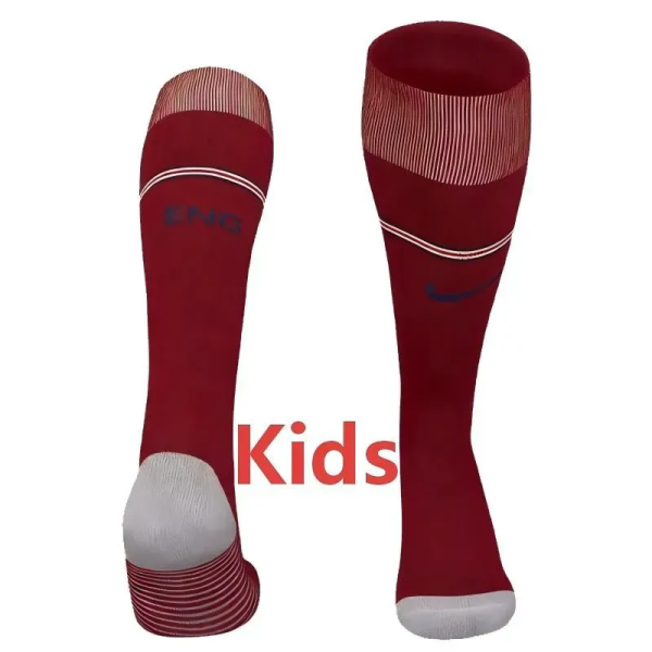 2026-27 England Away Red Kids Socks (儿童)