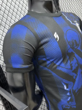 2026-27 Argentina Black Blue Player Version Training shirts (逗号标)
