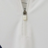 2026-27 Argentina White Top Half Pull Tracksuit (半拉上衣)