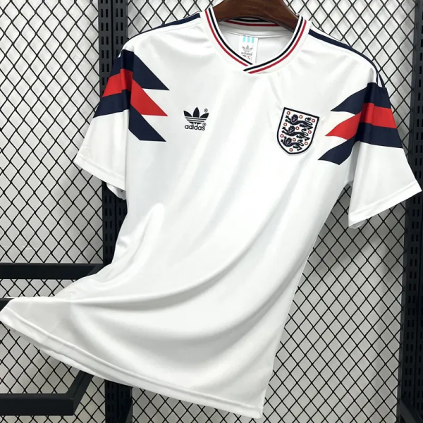 1990 England Retro Special Edition Soccer Jersey