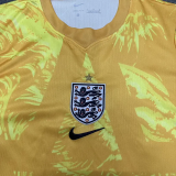 2026-27 England Yellow Goalkeeper Fans Soccer Jersey