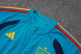 2026-27 Spain Lake blue Jacket Tracksuit #A26011