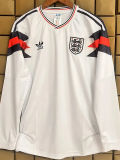 1990 England Retro Special Edition Long Sleeve Soccer Jersey (长袖)
