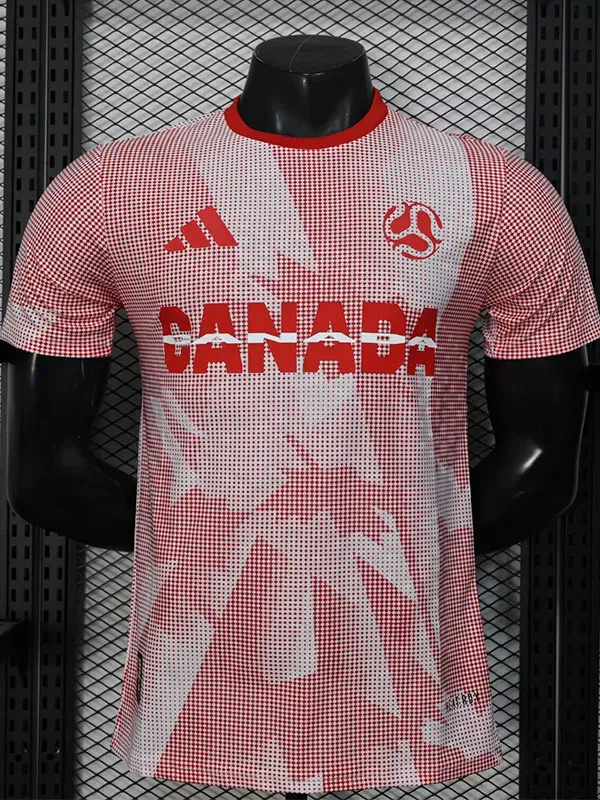 2026 Canada World Cup Culture Promotion Red Player Version Training shirts