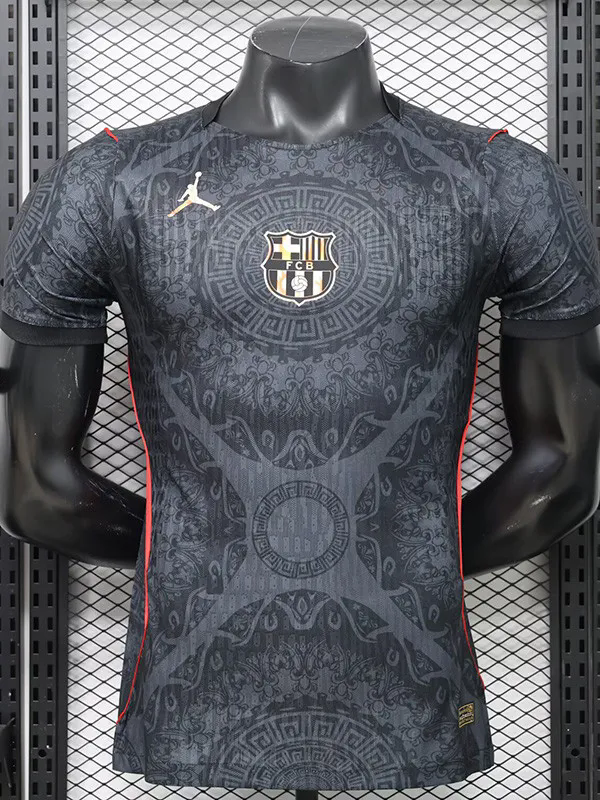 25-26 Barcelona JD Black Special Edition Player Version Training Shirts (JD标)