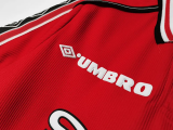 1998-1999 Man Utd Home Retro Soccer Jersey