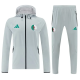 25-26 Algeria Gray Windbreaker Suit (Hoodie)(风衣套装)