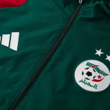 2026-27 Algeria Green Windbreaker Suit (Hoodie)(风衣套装)