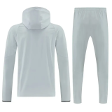 25-26 Algeria Gray Windbreaker Suit (Hoodie)(风衣套装)