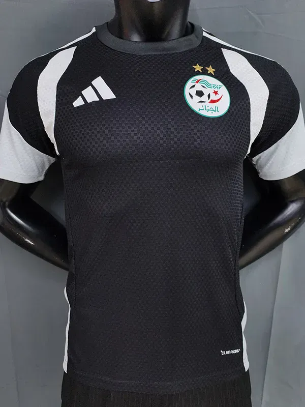 2026-27 Algeria Black Player Version Training shirts (白边)