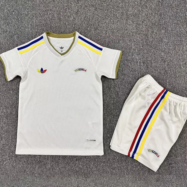 2026-27 Venezuela Away Kids Soccer Jersey