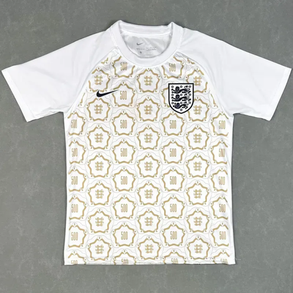 2026-27 England White Limited Edition Pre-Match Training shirts