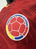 2026-27 Colombia Red Goalkeeper Player Version Soccer Jersey