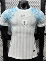 2026-27 Uruguay White Blue Special Edition Player Version Soccer Jersey