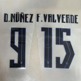 2026-27 Uruguay Home Fans Soccer Jersey (Right-Arm Patch)