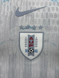 2026-27 Uruguay White Blue Special Edition Player Version Soccer Jersey