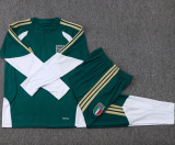 2026-27 Italy Green Kids Half Pull Tracksuit #E26014(童装)(半拉链)