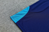 2026-27 Spain Royal blue Tank top and shorts suit