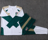 2026-27 Italy White Kids Half Pull Tracksuit #E26015(童装)(半拉链)