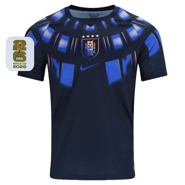 2026-27 Uruguay Away Fans Soccer Jersey (Right-Arm Patch)