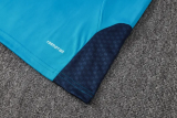 2026-27 Spain Lake blue Kids Half Pull Tracksuit #E26023(童装)(半拉链)