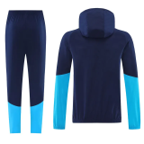 2025-26 Spain Royal Blue Windbreaker Suit (Hoodie)(风衣套装)
